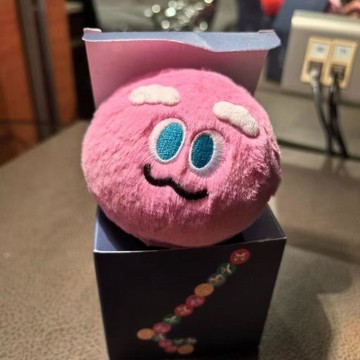 香港限定五月天5555周邊老年版阿信粉球毛絨玩偶掛件可愛包包掛飾生日禮物 禮物