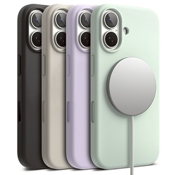 Ringke Silicone Magnetic 適用於 iPhone 17 輕量柔軟矽膠保護殼