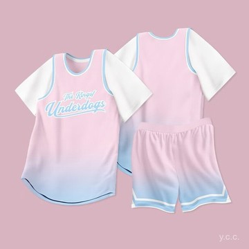 🔥桃園有貨🔥客製化隊服 2024新款籃球服女套裝夏季女生籃球衣假兩 VEWU
