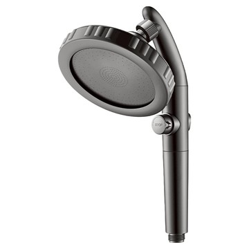 小麥購物 可調節蓮蓬頭 一鍵止水 L153 239g  1支  星岩灰