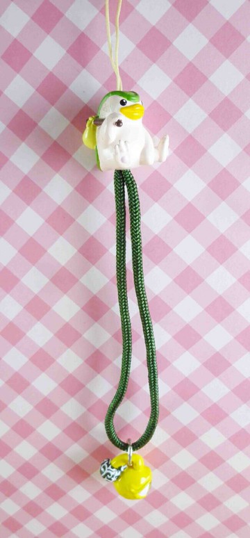 【震撼精品百貨】手機吊飾/鎖圈-怪獸造型-農場綠 震撼日式精品百貨