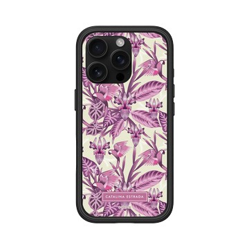 iPhone 16 Pro Mod NX 黑 - Catalina Estrada - Guacamaya and Pink Parrot