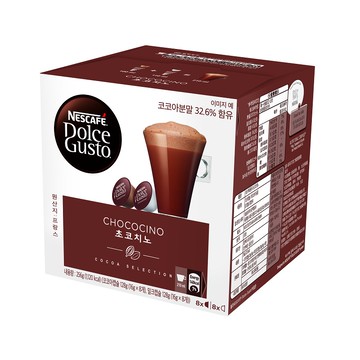 [家速配]雀巢 Dolce Gusto 巧克力牛奶膠囊-256g
