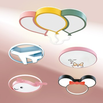 各款卡通造型吸頂燈01-24721、24722、24723、24724、24725