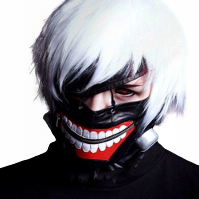 (XL) 東京喰種 トーキョーグール 金木研 コスプレ 衣装 マスク Amazon.co.jp: 東京喰種 トーキョーグール 金木研 マスク