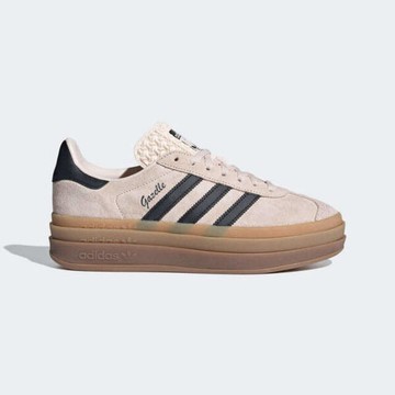 Adidas Gazelle Bold W IE0429 女 休閒鞋 經典 復古 三葉草 厚底 增高 霧粉 石英粉