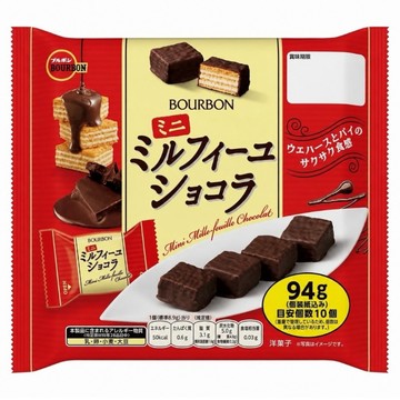 BOURBON 北日本 迷你可可千層餅  89g  1個