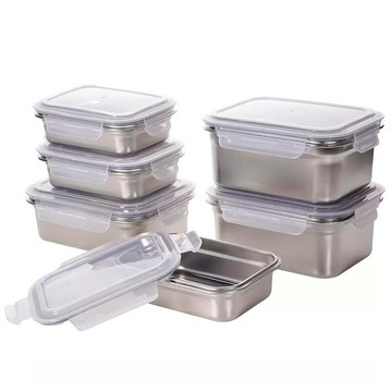 [COSCO代購6] 促銷到2月28號 D8523323 Neoflam 可微波不鏽鋼保鮮盒 含蓋12件組