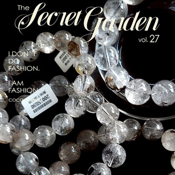 ⭕冰透閃靈⭕ 閃靈水晶手串 高頻率強淨化 共生水晶 異相水晶 純天然無優化 能量水晶 水晶手練 五行昭財水晶 脈輪開運手