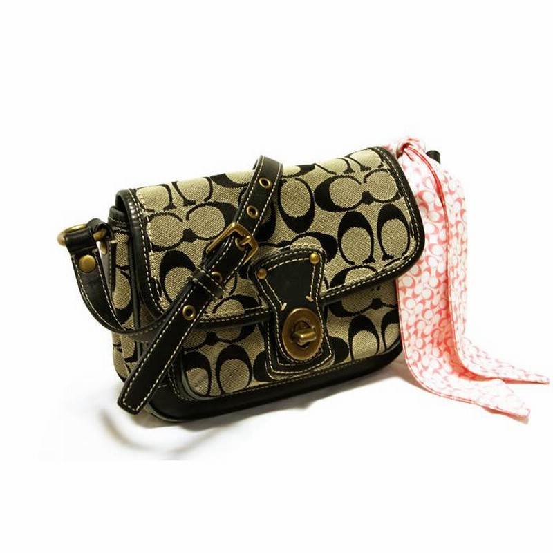 Coach メッセンジャーバッグ グレー キャンバス