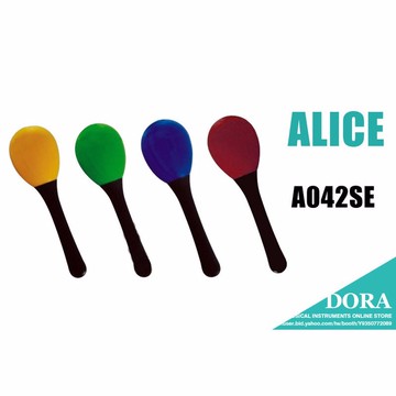 ALICE 長柄雞蛋沙鈴 奧福樂器 A042SE (1套2個) 沙球 小叮噹的店