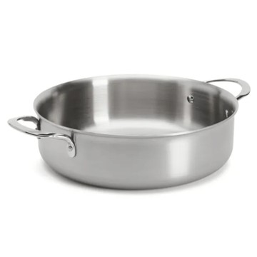 de Buyer 畢耶 Alchimy系列 主廚雙握耳料理鍋  1個  銀色  28cm