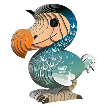 EuGy 3D立體紙拼圖  7張  嘟嘟鳥  1組