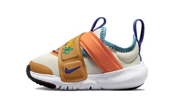 TD NIKE FLEX ADVANCE BT LOW-TOP RUNNING SHOES ORANGE/YELLOW