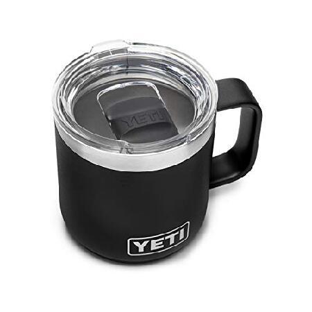 YETI Rambler oz Stackable Mug, Vacuum Insulated, Stainless Steel with MagSlider Lid, Black