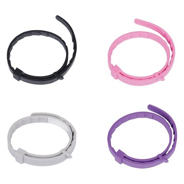 M-PETS 貓用鎮靜費洛蒙項圈4件組  黑色 + 粉紅色 + 灰色 + 紫色  1套  38 x 1 x 0.5cm