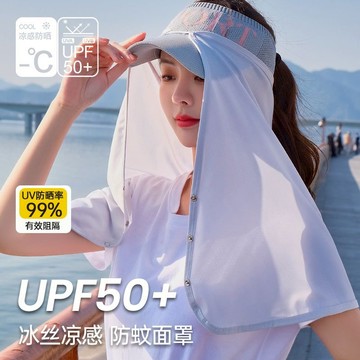 臺灣熱銷✨夏日必備 涼感防曬帽套 加長 抗UV 防曬護頸布 冰絲帽簾 多功能頭套 工程帽 骑行 高尔夫 钓鱼 戶外必備