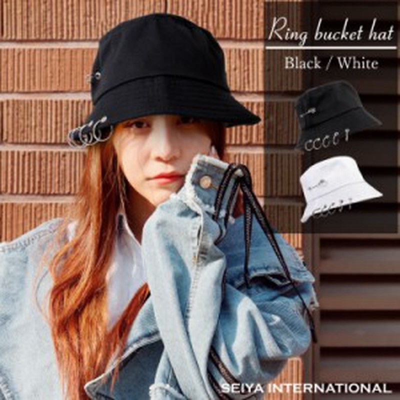 送料無料 バケットハット 韓国 ファッション メンズ レディース 男女兼用 リングバケットハット バケツハット 帽子 キャップ Cap 韓 通販 Lineポイント最大1 0 Get Lineショッピング