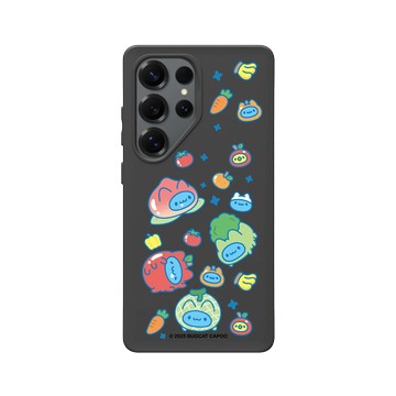 Galaxy S25 Ultra SolidSuit 黑 - 貓貓蟲咖波 Bugcat Capoo - 台灣百味 - 水果咖波