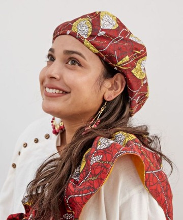 【熱門預購】大地風情雙面特色非洲傳統印花貝雷帽(10色)COHP5111