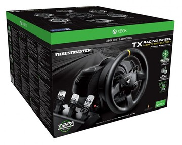 【加碼送8%樂天點數】圖馬斯特 THRUSTMASTER TX Racing Wheel Leather Edition TXLE方向盤可支援Xbox