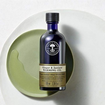 【專櫃正貨】英國 NEAL'S YARD REMEDIES 杜松生薑暖體按摩油 100ml 潤膚油 尼爾氏 NYR
