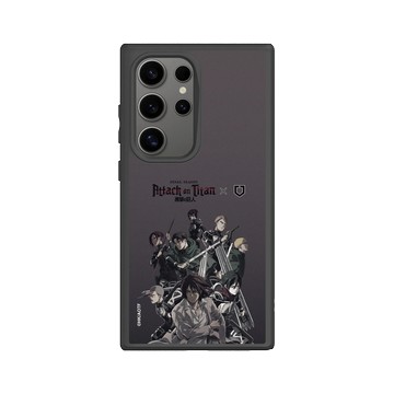 Galaxy S24 Ultra SolidSuit 黑 - 進擊的巨人 Attack On Titan -S4 - 全員集結