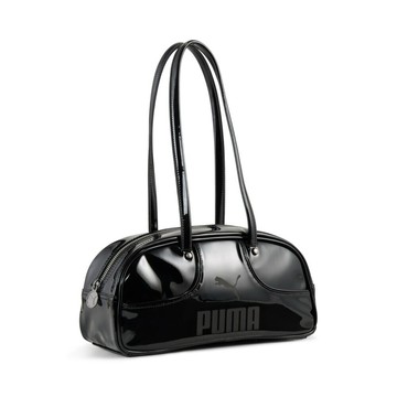 Puma 1976 黑漆皮法棍包 09286401