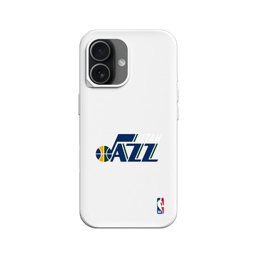 iPhone 17 SolidX 白 - NBA - Logo-猶他爵士 Utah Jazz - Light