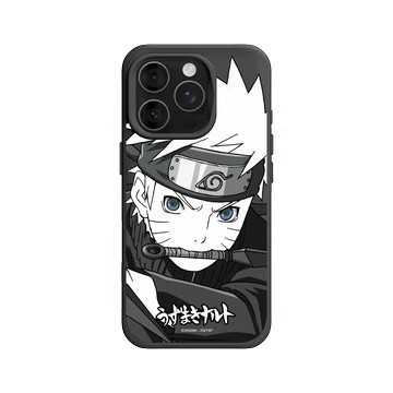 iPhone 16 Pro SolidX 黑 - 火影忍者 Naruto - 黑白系列-鳴人