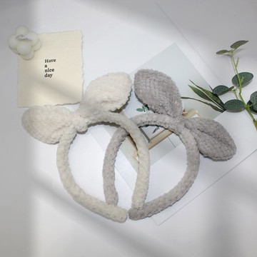 Bijoux C.造型髮箍兔耳（顏色隨機出貨）