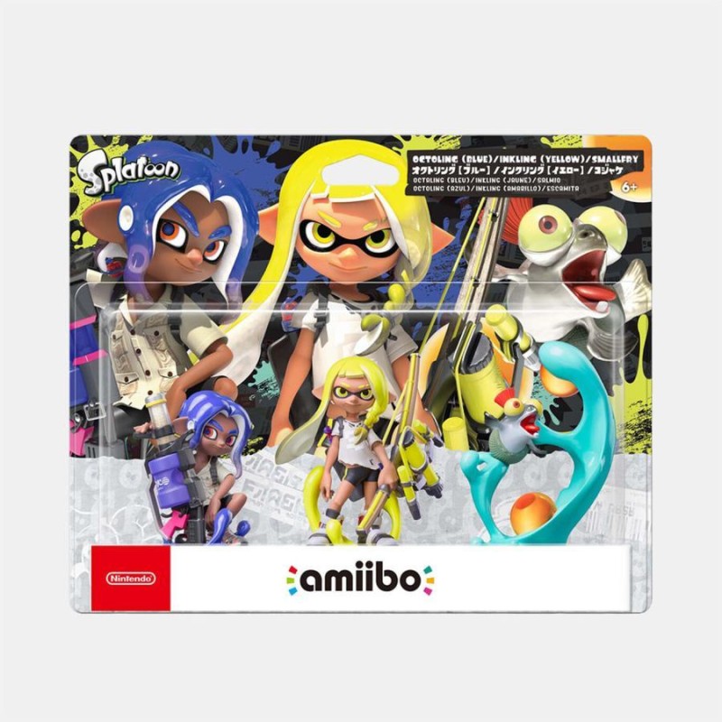 任天堂 amiibo トリプルセット インクリング イエロー オクトリング