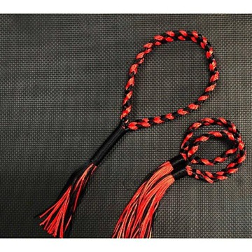 【VENUM旗艦店】摩棍 泰拳  開場 戰舞 手工編織  八戒+頭環  免綁式 烈焰紅黑