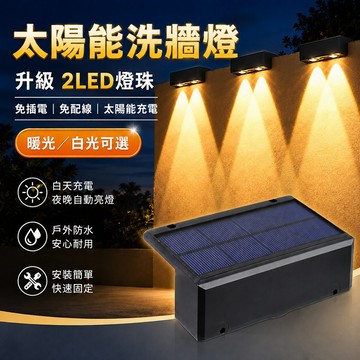 台灣現貨🌟太陽能貓眼燈 貓眼圍墻燈 新升級2LED 太陽能壁燈 太陽能感應燈 圍牆燈 庭院氛圍燈 太陽能戶外燈 戶外燈
