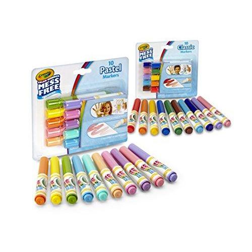 Crayola Colour Wonder Refill Markers Classic Pastel Colours