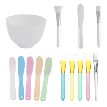 DIY面膜工具組 矽膠面膜刷 面膜碗套組 面膜碗 美容工具 面膜棒 DIY面膜碗 護膚工具