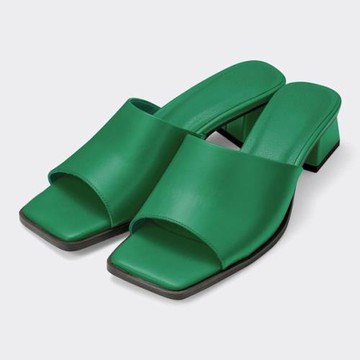 獨+ 沒幾雙 百搭高級感！日系夏季寶藏GU一字帶露趾高跟涼拖鞋