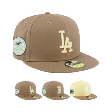 NEW ERA 59FIFTY 5950 PACK LEMON TEA COLLECTION 道奇 洋基 紅襪 全封帽