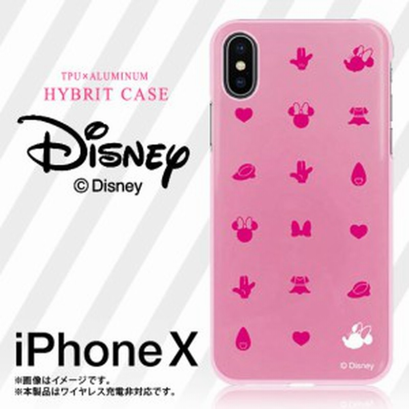 Iphone Xs Iphone X ハードケース アルミ 2923 Mモデリング ディズニーキャラクター 02 アイコン ミニーマウス ピンク Macx ハセ プロ 通販 Lineポイント最大1 0 Get Lineショッピング