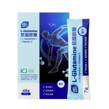 【赫里萊比】 Pharmasight複方麩醯胺酸(7包/盒) 麩醯胺酸 L-glutamine 鋅 維他命C 每包7公克