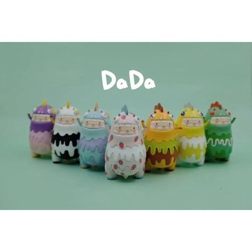 <蛋黃限定>🎁新貨到🎁林川一目DADA 恐龍甜品系列!!泡泡馬特!!設計師款!!現貨!!