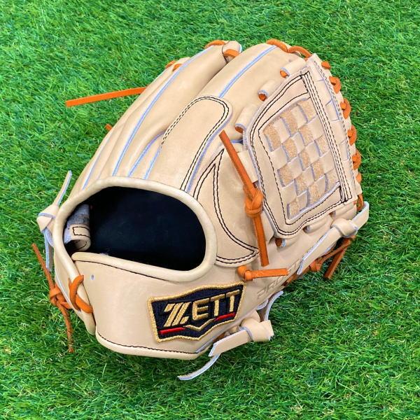 ゼット ZETT 源田モデル オーダー 硬式グラブ 166型 パステルブラウン
