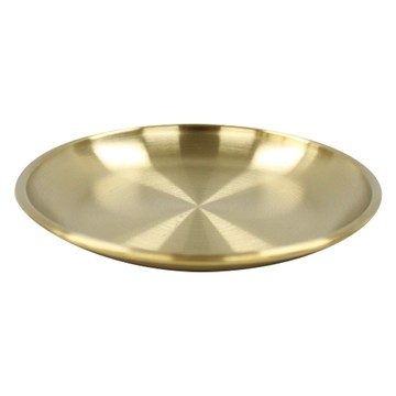 Kitchen Art 錦上添花 鈦塗層不鏽鋼圓盤  金色  14cm  1個