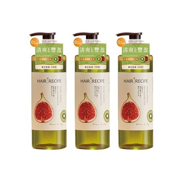 Hair Recipe 日本髮的食譜/髮的料理 奇異果控油營養洗髮露530ML*3