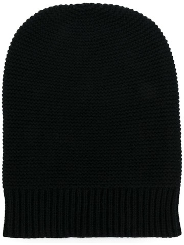 N.Peal - knitted beanie - men - Organic Cashmere - One Size - Black