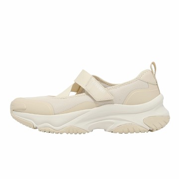 Skechers 瑪莉珍鞋 Moonhiker 女鞋 米 魔鬼氈 緩衝 休閒鞋 177602NAT
