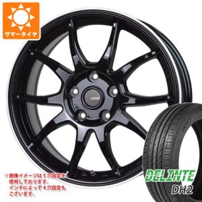 サマータイヤ 185/60R15 84H デリンテ DH2 ジースピード P-06 6.0-15 タイヤホイール4本セット 通販  LINEポイント最大1.0%GET LINEショッピング