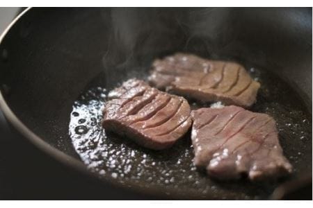 国産牛黒タン　焼き肉用（塩味）　