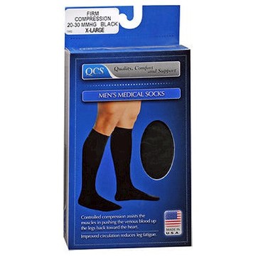 Scott Specialties Medical Legware Socks For Men 2030 Black kpp  XLARGE 1 each by Scott Specialties