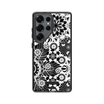 Galaxy S25 Ultra Clear 酷墨灰 - Catalina Estrada - Floral Monochrome